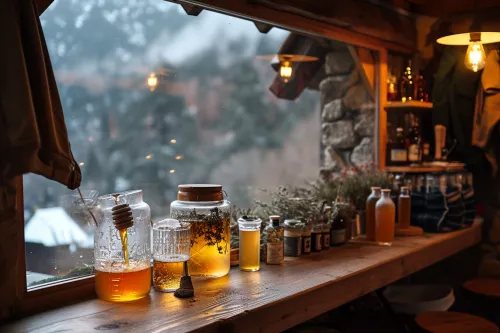 Panoplie de liqueurs traditionnelles andorranes exposant arômes de montagne, herbes locales et spécificités artisanales uniques