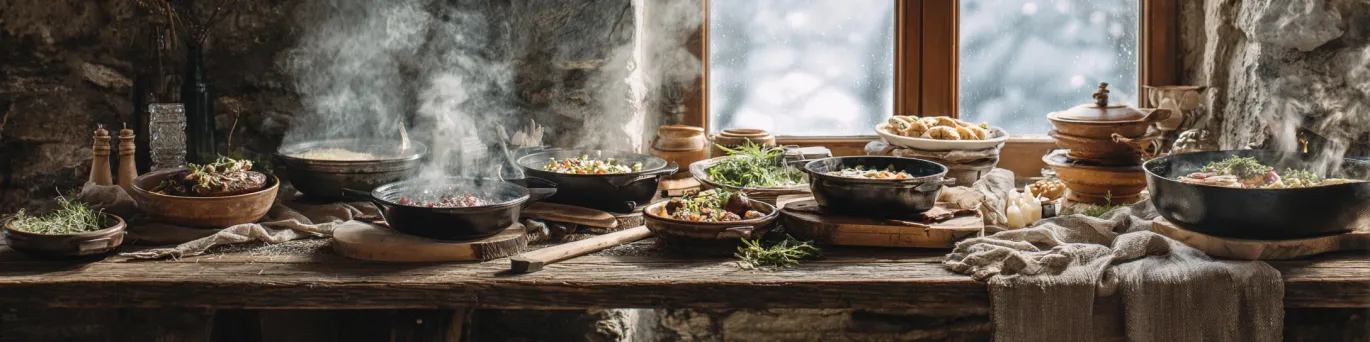 Délicieux plats de montagne andorrans servis dans un chalet rustique, recettes traditionnelles et secrets culinaires révélés aux gourmets
